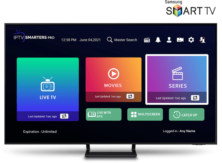 Application IPTV Samsung